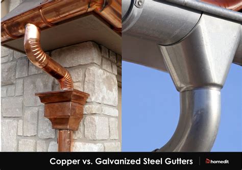 cost of installing metal gutters on house|galvanised metal gutters.